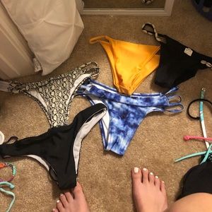 Zaful bikini bottoms bundle